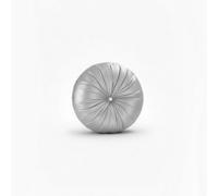 Round Diamante Cushion Sparkly Crystal Embellished Glam Filled Cushion Silver One Size
