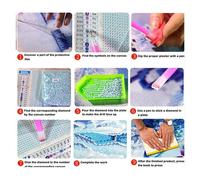 Round Diamond Diamond Painting Furniture Decoration DIY Parent-Child Interactive Diamond Painting Slayer