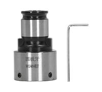 Round Die Chuck 31mm OD Interface, Carbon Steel Lathe Tool, Precise Round Die Tapping Collet with Hex Wrench, for Drilling Milling Boring Machine and Pneumatic Tools (Coarse Thread)