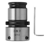 Round Die Chuck 31mm Outer Diameter Carbon Steel Firm Clamping Precise Lathe Tool Round Die Tapping Collet