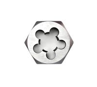 Round Die Fine Grinding Alloy, Right Hand Hex Thread Cutting Die Nuts UNC UNF Multiple Sizes Pack of 10(7/16x14)