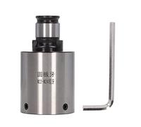 Round Die Tapping Chuck, 31mm OD Carbon Steel Tapping Collet with Oxidation Resistance, Quick - Change Round Die Holder for Tapping Machines, Drilling Mills & Pneumatic (Coarse Thread)