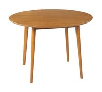 Dining Table RADAN Light Brown 110 cm 110 cm