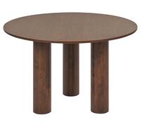 Round Dining Table 120 cm Dark Wood ORIN
