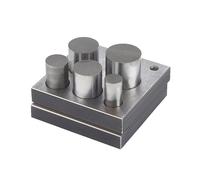 Round Disc Cutter Set, 5 Hole Metal Punch for Jewellery Making & Circle Cutting