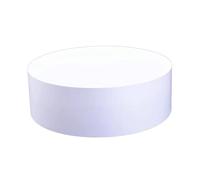 Round Display Pedestal Stand - Versatile Cylinder Stand for Elegant Home Decor, Retail Showcases, and Event Displays