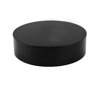Round Display Stand, Active Display Base for Wedding Shops & Clothing Stores, 200kg Load Capacity, Sl lack, 40x15cm Retail Platform