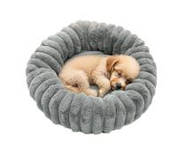 Round Dog Bed - Cozy Plush Pet Pad, Warm Washable Cushion, Soft Comfortable Resting Spot, Portable Floor Mat Design, Indoor Outdoor Accessory, Pet Comfort Supply for Corner, Bedroom