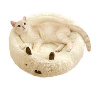 Round Dog Beds Warming Pet Sleeping Sofa