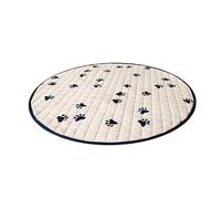 Round Dog Pee Mat - Washable Pee Pads For Dogs | Reusable Dog Training Pads With Great Urine Absorption | Non-Slip Puppy Training Pads | Waterproof Whelping Pads For Dog Bed Mat