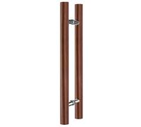 Round Door Handle Wooden Stuff,Paired Sliding Barn Handles,Push-Pull Handle handrail for Store Bank Hotel Kitchen Door,M