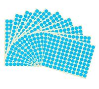 Round Dot Stickers,16mm Self Adhesive Dots 15 Pack Coloured Circle Labels Color Coding Labels for Marking Calendars DVDs School Books Art Crafts 1440 Dots Blue