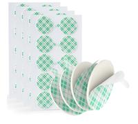 Round Double Sided Tape Compatible with 3M Heavy Duty 2.5cm Diameter 4026 Urethane Foam 40PCS White Foam Pads for Walls Cars Home Offices DIY Cards Pictures 0.15cm Thick