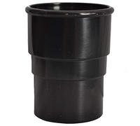 Round Downpipe Coupling - Black