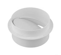 Round Duct Check Valve Constructed from ABS to Facilitate Airflow Direction Control in Residential and Commercial Ventilation (150MM)