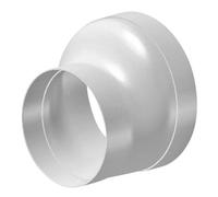 Round Ducting Pipe Reducer 150mm / 200mm - 6" / 8" Circular Duct Pipe Reduction Hose Connector Extractor Fan Adapyer KO200-29