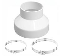 Round Ducting Reducer 150mm to 100mm, 6 to 4 inch Duct Reduction Connector
