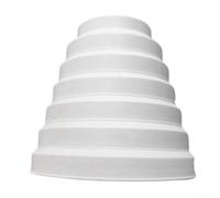 Round Ducting Reducer Connector, ABS Plastic 80-150 Mm