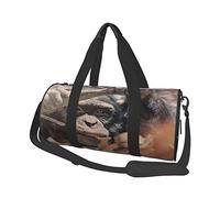 Round Duffel Bag Monkey Travel Bag Durable Hand Bag for Men Women
