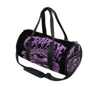 Round Duffel Sports Bag Lightweight with Inner Pocket Gym Bag for Men Women Duffle Bag for Travel Sports Evil Grape Eyes Gothic Darkness