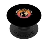 Round Earth Society Circa 500 BC Vintage Science PopSockets Adhesive PopGrip