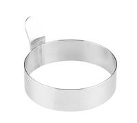 Round Egg Ring - Cooking Rings, Omelet Round Ring | Stainless Steel Egg Cooking Rings, Enhanced Breakfast Experience Easy Use Frying Accessories For Omelet English Muffins Pancake Camping Sandwich