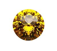 Round Empire Cut Cz Loose Gemstone For Diy Earring And Necklace Crafting And Jewelry Making