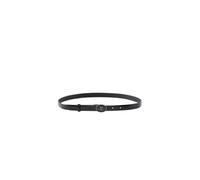 Round Enamel H2 Belt.low - female - PINKO - Belts - Black - S - Accessories S
