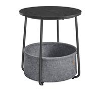 EKHO Collection-Storage Ottoman Bench Max. Load 150 kg, Ink Black