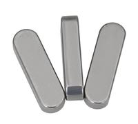 Round Ended Feather Key,10Pcs Square And Rectangular Stainless Steel Dowel Drive Shaft Parallel Key(12mm,6x6)