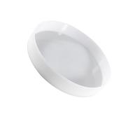 Round Epoxy Molds - Silicone Resin Table Mold, DIY Crystal River Casting, Mirror Art Ornament Making | Resin Casting Tool for Charcuterie Board Home Decoration Craft