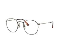 Round Eyewear Frames in Ruthenium Color - unisex - Ray-Ban - Glasses - Gray - 50 MM - Accessories 50 MM