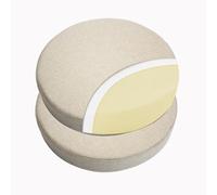 Round Felt Seat Cush 2-Pack, Non-Slip Chair Pads, Various Sizes for Benches, Bei 45x45x5cm, table Cushing for All Chair pes