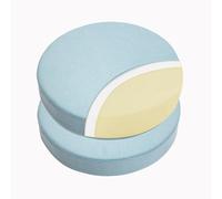 Round Felt Seat Cushs 2-Pack, Non-Slip Chair Pads for All Chairs, Various Sizes, Bei, 35x35x5cm, table Chair Cush for Home & Office Seating