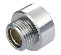 Round Female x Male Pipe Connection Reduction Fittings Chrome 3/4 x 1/2 BSP