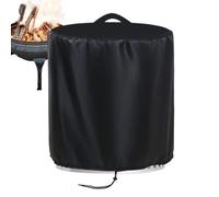 Round Fire Cover - Round Cover of Outdoors in the Open Air, Firepit Protector for Garden Rear Patio | Rain Cover for Patio Fire Pit, Fireplace Protector
