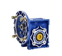 Round Flange NMRV050 Worm Reducer Gear Gearbox 80B5 80B14 71B5 71B14 63B5 Input Shaft Hole 9/11/14mm Output 25mm(Ratio 20-1,63B5)
