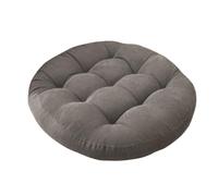 Round Floor Cushion 45 cm - Soft Tufted Sitting Pad for Adults Comfortable Yoga Seat Living Room Decor Meditation Pillow Fireplace Cushion 33 CM Size Option