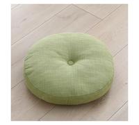 Round Floor Pillow Cushion For Sitting, Yoga Meditation Removable Washable Cover, Pressure Relief Support, Indoor/Outdoor Multi-Scene Use(Light blue,60cm*15cm)