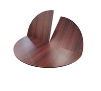 Round Foldable Wooden Table Top - Adjustable 47.2-70in for Dining Coffee or Temporary Desk Use - Portable Space-Saving Solution for Versatile Home Decor