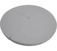 Round Folding Pole Dance - Exercise & Yoga Safety Cushion with Foam Padding for Enhanced Stability, Comfort & Support - Ideal for Home or Studio Use