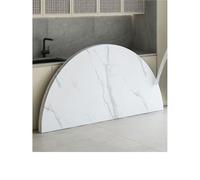 Round Folding Table Top 24-71 Inch Diameter Home Storable Wood Multi-Colored Half-Fold Design for Kitchen & Patio DiningMetal Hardware 80cm/31.5in