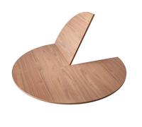 Round Folding Table Top, Space-Saving and Easy to Clean, Foldable Desktop for Dining, Home, Backyard, and Events - 1.5M/4.9FT, No Legs