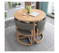 Round Folding Table with Chairs Set Outdoor Dining Fur Combinat for Patio Cact SpaceSaving Design Slish and Versatile Table Encastrable