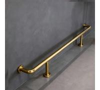Round Foot Rest for Bar, Kitchen Island Foot Rail Kit with Installation Kit - Wall Mount Kick Bar for Basement Pub, Commercial & Residential