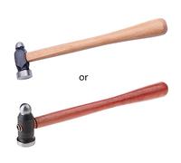 Round for Head Hammer with Wooden Handle Jewelry Making Hammers for Ideal Goldsmiths Blacksmiths Those Using Staking Metalworking Hammer