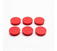 Round Fridge Magnets, Button Shaped, Small Colorful Magnetic Discs for Kitchen, Cabinet or Classroom, Perfect Whiteboard Supplies for Teachers - Bullseye Office