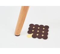 Round Furniture Felt Pads 16 Pcs Self Adhesive Floor Protector