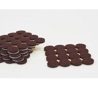 Round Furniture Felt Pads 96 Pcs Self Adhesive Floor Protector