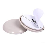 Round Furniture Sliders for Safe Movement on For Carpet, 16 Pack Pads for Floor Protection (45mm)